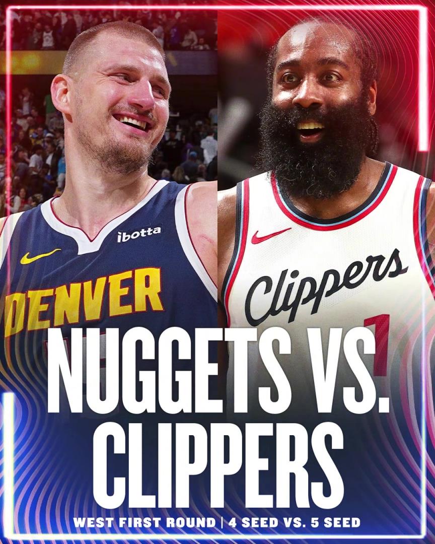 帶隊(duì)的神！哈登率快船鎖定西部第5，生涯從未缺席過(guò)季后賽！