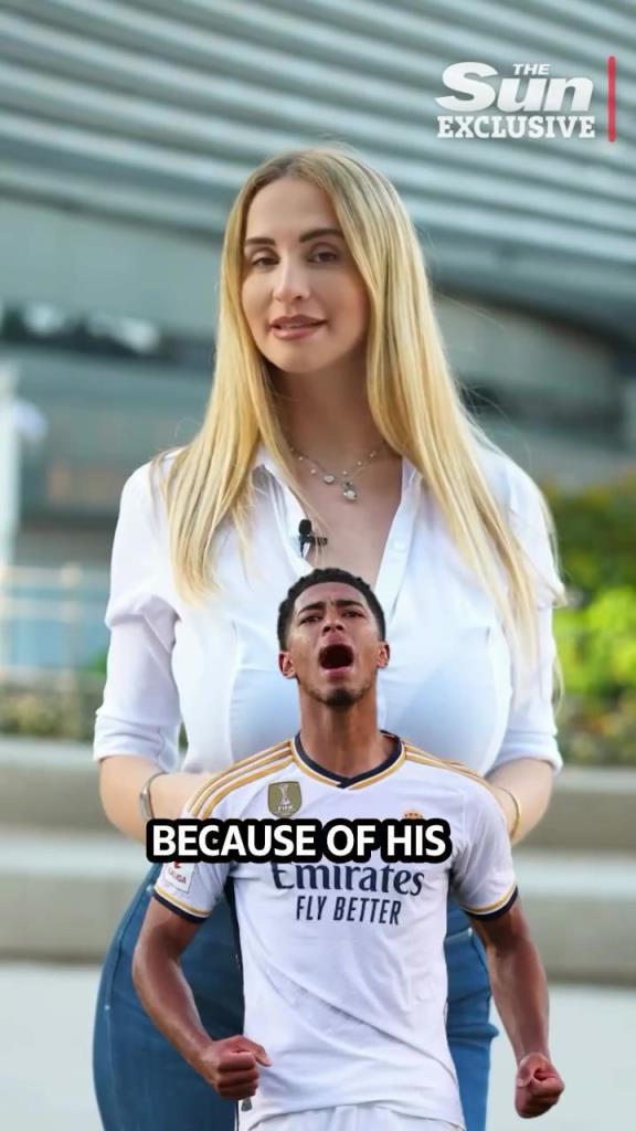 WTF！根本聽不清這皇馬女主持講啥，這身材真的很吸引眼球