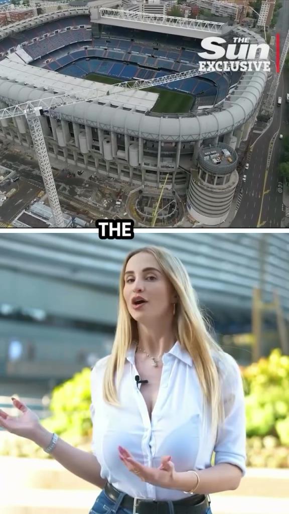 皇馬女主持預測歐冠比分，請原諒我??！我的全部精力都被身材吸引